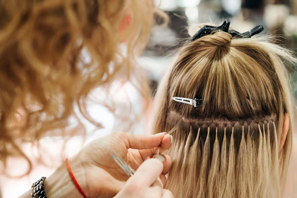 آرایشگاه زنانه شمال تهران 5 اکستنشن مو در آرایشگاه در شمال تهران