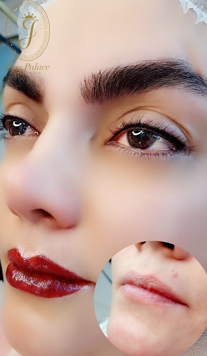 انواع آرایش های زنانه 23 شیدینگ لب