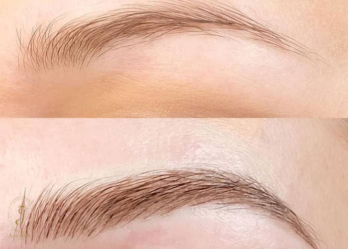 میکروبلیدینگ ابرو 6 چه زمانی برای ترمیم میکروبلیدینگ باید مراجعه کنیم؟