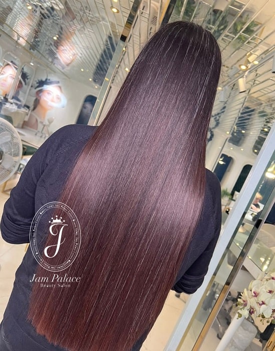 آرایشگاه زنانه تهران 5 ابریشم سازی مو در آرایشگاه زنانه تهران