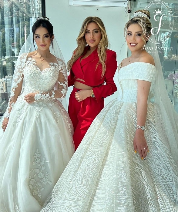 سالن آرایش عروس در شمال تهران