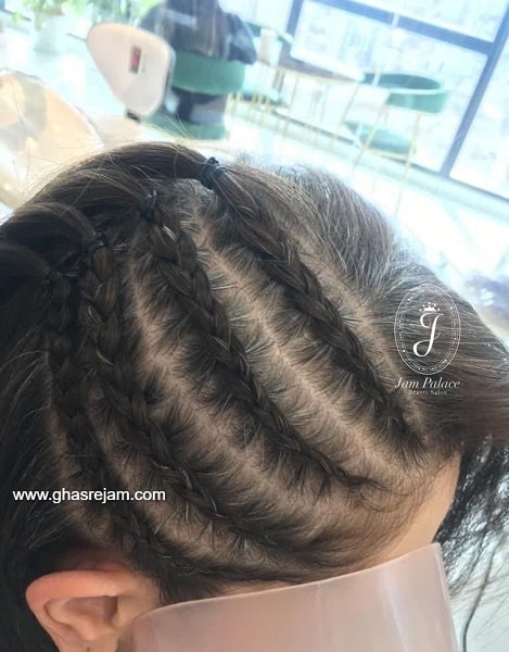 بافت مو مدل خطی