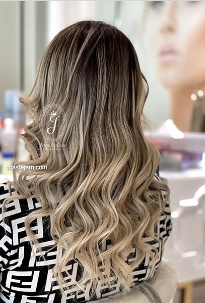 رنگ مو در نیاوران ؛ اجرای تخصصی تکنیک های ترند رنگ و لایت 7 آمبره روسی